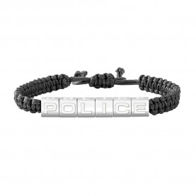 бижутерия,police,pj26453bsb.01,bracelet,silver,(black)