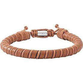 бижутерия,police,pj26486blc.03,bracelet,orange,(brown)