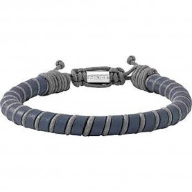 бижутерия,police,pj26486bln.02,bracelet,silver,(blue)