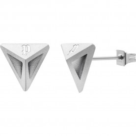 бижутерия,police,pj26496ess01,earrings,silver,(grey)
