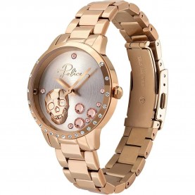 Часовник Police PL16071MSR04M woman watch - Golden (Pink / Pink / Grey) часовник,часовници,police,pl16071msr04m,woman,watch,golden,(pink,pink,grey)