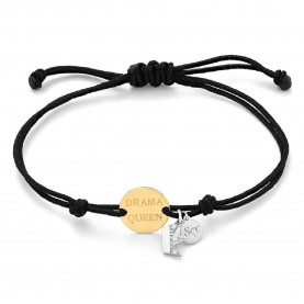 бижутерия,secrecy,b3729cdaww190,bracelet,golden,(black)