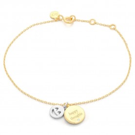 бижутерия,secrecy,b3749cdaww900,bracelet,golden,(golden)