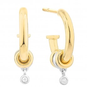 бижутерия,secrecy,e8233cdaww190,earrings,golden,(golden)