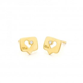бижутерия,secrecy,e8502cdaw7900,earrings,golden,(golden)