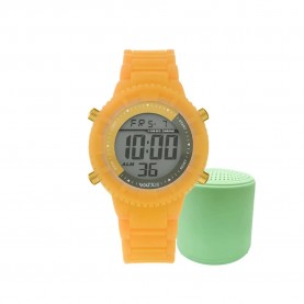 Часовник Watx RELOJ5_M woman watch - Yellow (Transparent / Orange / Multicolored) часовник,часовници,watx,reloj5,m,woman,watch,yellow,(transparent,orange,multicolored)