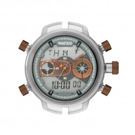 часовник,часовници,watx,rwa2717,watch,silver,(transparent,green)