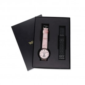 Часовник Watx WABOXSPELL1 woman watch - Brown (Black / Pink / Pink) часовник,часовници,watx,waboxspell1,woman,watch,brown,(black,pink,pink)