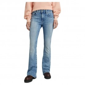 дънки,дамски,панталони,g,star,3301,flare,fit,jeans,sun,faded,nubay,blue,(blue)
