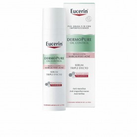 специфични,козметични,продукти,eucerin,40ml,dermopure,oil,control,triple,effect,serum,clear,(white)