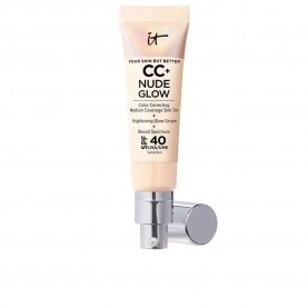 It cosmetics Cc+ Nude Glow Lightweight Spf40 Fair Light serum - Clear (White) специфични,козметични,продукти,it,cosmetics,cc+,nude,glow,lightweight,spf40,fair,light,serum,clear,(white)