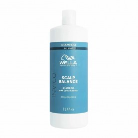 хигиена,коса,wella,professionals,invigo,scalp,balance,deep,cleansing,1000ml,shampoo,clear,(white)