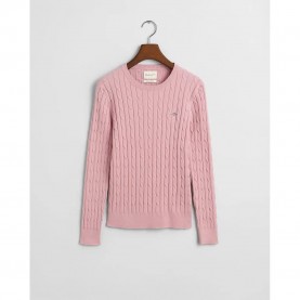 блуза,дамски,пуловери,дамски,плетени,дрехи,gant,stretch,cable,sweater,dusty,pink,(pink)