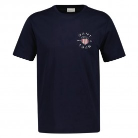 тениска,мъжки,тениски,gant,2003269,short,sleeve,t,shirt,blue