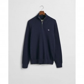 блуза,мъжки,пуловери,gant,8030211,half,zip,sweater,evening,blue,(blue)