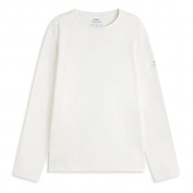 тениска,мъжки,тениски,ecoalf,act,long,sleeve,t,shirt,white