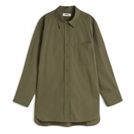 риза,с,дълъг,ръкав,дамски,блузи,дамски,ризи,ecoalf,andrea,long,sleeve,shirt,green,(khaki)