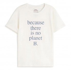 тениска,дамски,тениски,ecoalf,lovisa,short,sleeve,t,shirt,white