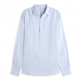 риза,с,дълъг,ръкав,мъжки,ризи,ecoalf,polino,long,sleeve,shirt,white
