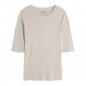 тениска,дамски,тениски,ecoalf,salla,short,sleeve,t,shirt,agate,(beige)