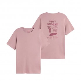 тениска,мъжки,тениски,ecoalf,surfin,short,sleeve,t,shirt,pink
