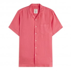 риза,с,къс,ръкав,мъжки,ризи,ecoalf,sutar,short,sleeve,shirt,coral,(pink)