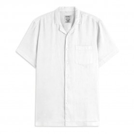 риза,с,къс,ръкав,мъжки,ризи,ecoalf,sutar,short,sleeve,shirt,white