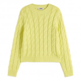 блуза,дамски,пуловери,дамски,плетени,дрехи,ecoalf,til,sweater,soft,lime,(green)