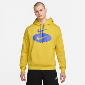 суичър,мъжки,пуловери,nike,swoosh,league,hoodie,yellow,(sulfur)