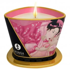 хигиена,тяло,shunga,roses,massage,candle,pink,(white)