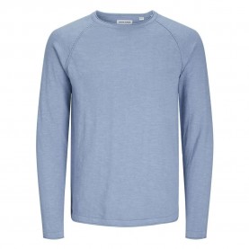 блуза,мъжки,пуловери,jack,&,jones,breeze,sweater,faded,denim,(blue)