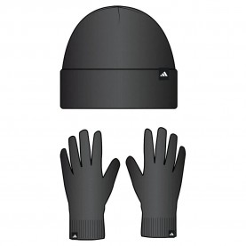 ръкавици,всички,шапки,adidas,glove,beanie,black,(black,white)