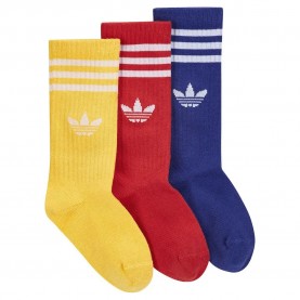 чорапи,мъжки,чорапи,дамски,чорапи,adidas,originals,iy6695,crew,socks,3,pairs,multicolor,(spark,red,semi,lucid,blue)