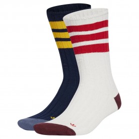 чорапи,мъжки,чорапи,adidas,originals,premium,mid,crew,socks,2,pairs,multicolor,(cloud,white,night,indigo)