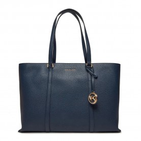 чанта,всички,чанти,michael,kors,30r4g1lt3l,tote,bag,blue,(navy)