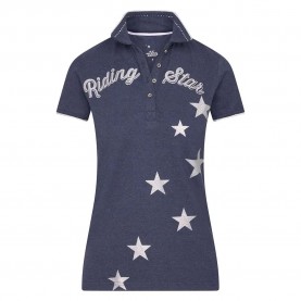 дамски,блузи,с,яка,imperial,riding,it´s,time,to,shine,woman,short,sleeve,polo,blue,(navy)