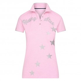дамски,блузи,с,яка,imperial,riding,it´s,time,to,shine,woman,short,sleeve,polo,powder,pink,(pink)
