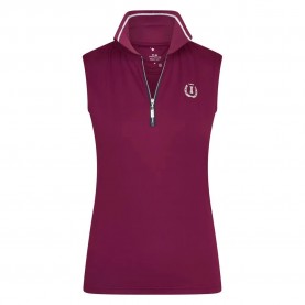 детски,блузи,с,яка,imperial,riding,tessy,junior,sleeveless,polo,purple,(dark,flower)