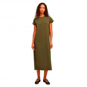 рокля,дамски,поли,и,рокли,jack,&,jones,astrid,boxy,jjxx,short,sleeve,midi,dress,grape,leaf,(green)