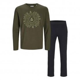 пижама,детски,пижами,jack,&,jones,athens,long,sleeve,pyjama,forest,night,black,(green,black)
