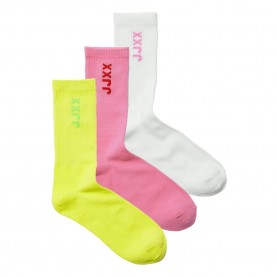 чорапи,дамски,чорапи,jack,&,jones,moreno,jjxx,socks,3,pairs,pale,green,w.,white,moonlite,mauve,(multicolor)