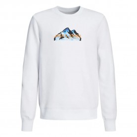 блуза,детски,блузи,jack,&,jones,mountain,logo,sweatshirt,white