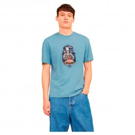 тениска,мъжки,тениски,jack,&,jones,seven,skull,short,sleeve,t,shirt,mountain,spring,(blue)
