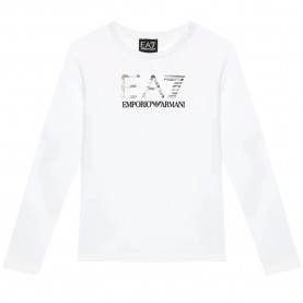 тениска,детски,тениски,ea7,emporio,armani,6rbt54,long,sleeve,t,shirt,white