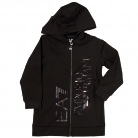 блуза,детски,блузи,ea7,emporio,armani,6rfm24,full,zip,sweatshirt,black