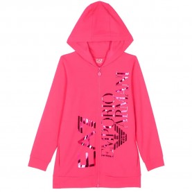 блуза,детски,блузи,ea7,emporio,armani,6rfm24,full,zip,sweatshirt,pink,peacock,(pink)