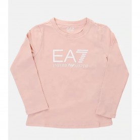 тениска,детски,тениски,ea7,emporio,armani,8nft03,long,sleeve,t,shirt,pink