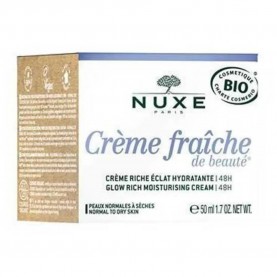 Nuxe Fraîche De Beauté Rich Moisturizing 50ml moisturizer - Clear (White) специфични,козметични,продукти,nuxe,fraîche,de,beauté,rich,moisturizing,50ml,moisturizer,clear,(white)