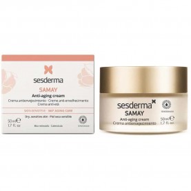 специфични,козметични,продукти,sesderma,samay,anti,aging,for,sensitive,skin,50ml,moisturizer,golden,(white)