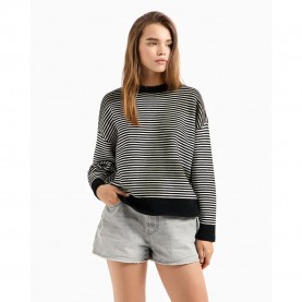 блуза,дамски,пуловери,дамски,плетени,дрехи,armani,exchange,6dym1n,ym1tz,sweater,black
